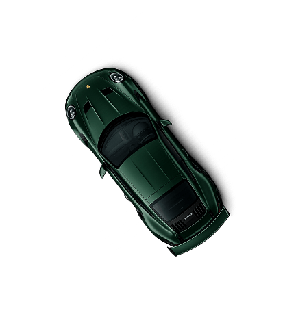 Top view of a car